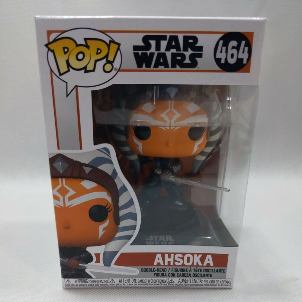 Funko Pop! Star Wars - The Mandalorian - Ahsoka #464 - w/Protector